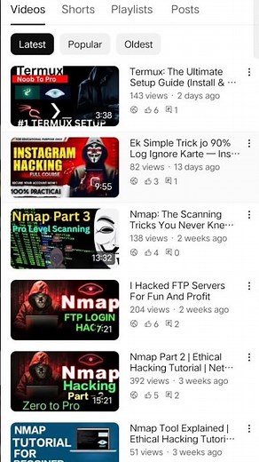 Termux Basic Commands | Learn Hacking on Mobile #termux #hacker #ytshorts #shorts
