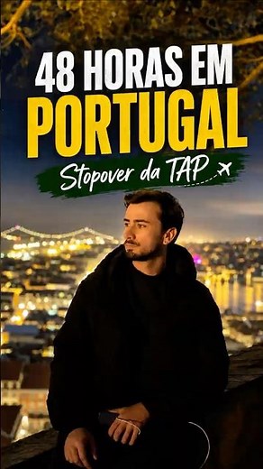 Como conheci LISBOA em 48 HORAS com o Stopover da TAP 🇵🇹✈️