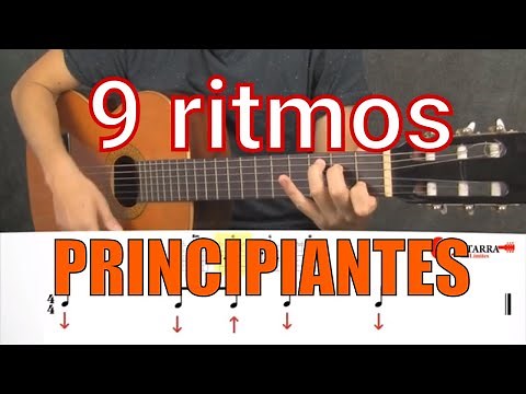 9 ritmos para tocar en guitarra si eres principiante