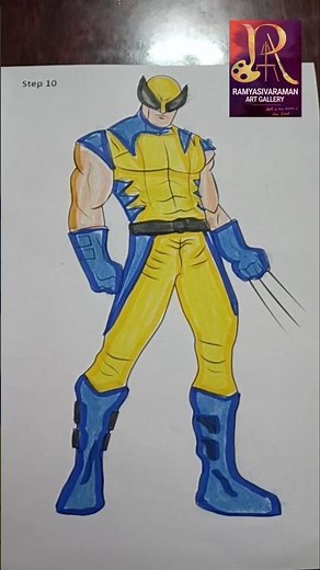 X-Men Drawing Tutorial | Step-by-Step Guide to Draw Your Favorite X-Men Character #xmen #drawing
