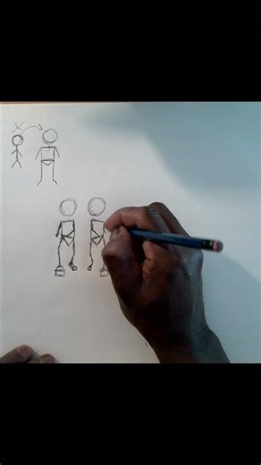 How to PROPERLY Draw a Stick Figure (Most People Get This Wrong)