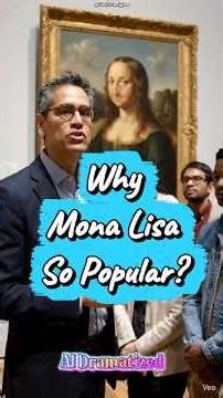 【Once-In-A-Lifetime?】Why Mona Lisa So Popular? #travel #paris #louvre #monalisa #painting #music