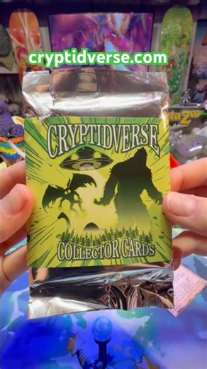 Cryptidverse Collector Cards! #cryptids #packopening #tradingcards