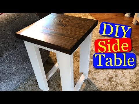 DIY Side Table (nightstand)