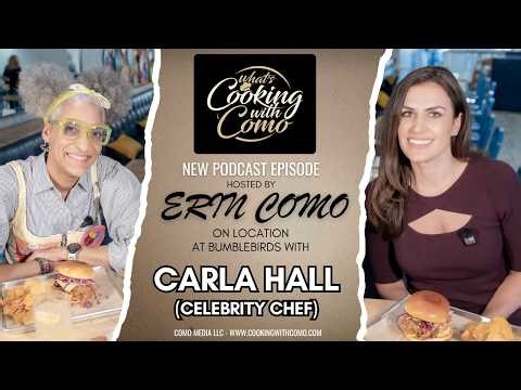 WHATS COOKING WITH COMO - Ep 031 - Carla Hall (Celebrity Chef)