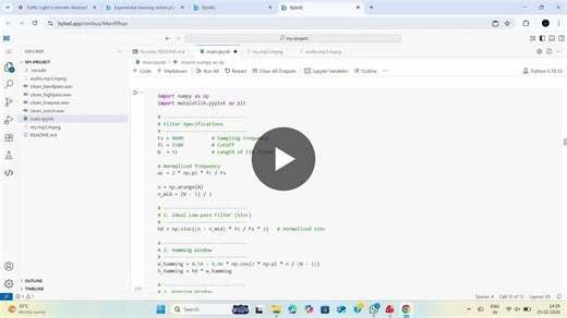 Digital Signal Processing with Python: Audio Filtering Equalization | Singamsetty Koushik posted on the topic | LinkedIn