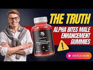 Alpha Bites Male Enhancement Gummies Review | Elevate Stamina & Confidence with Natural Boosts! 🔋✅