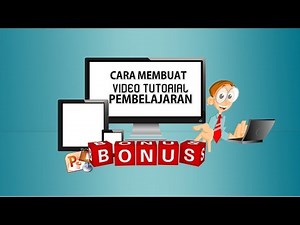 Tutorial membuat video pembelajaran atau youtube