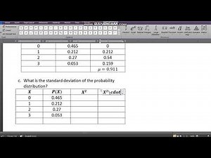 STATPRO E04 - Word Problems on Discrete Probability Distribution