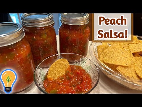 Make YUMMY Peach Salsa at Home!