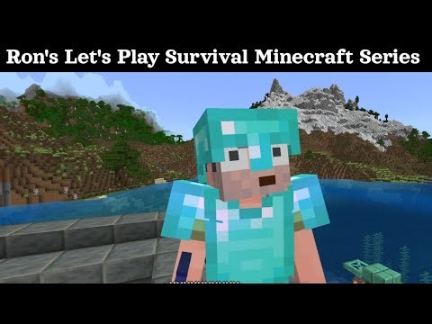 Ron's Minecraft Let's Play Survival - Road to Archeology