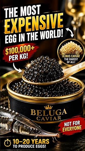 The Most Expensive Food Ever | Almas Caviar Explained
