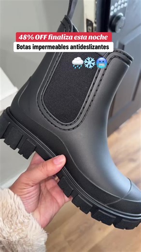 Women's Fashionable Waterproof Non-slip Rain Boots, Casual Comfortable Slip-on Rain Boots for Outdoor, Perfect for Students and Outdoor Sports, Waterproof Wellington @FootHunter ⚠️Disclaimer Resultados pueden variar de persona a persona ¡Los precios, cupones y envío pueden variar! El precio final depende de sus descuentos disponibles el equipo de marketing de las marcas. ¡Toca el carrito de naranja para ver la oferta actual #winterboots #fashionshoes #tiktokshopholidayhaul #tiktokshopcreatorpick