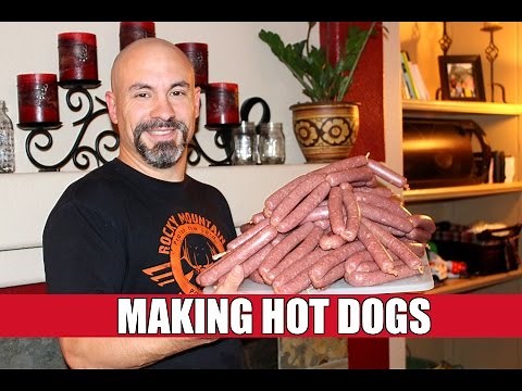 Making Homemade Hot Dogs 1 - Venison, Elk, etc.