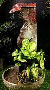 Stunning Concrete Water Feature 💧✨ #diy #concrete #fountain | RusticKraft