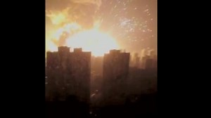China explosion: 'I woke in a panic and the sky was red'