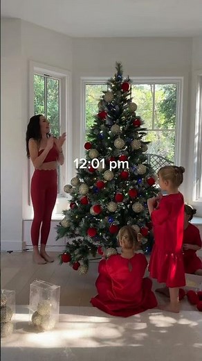 ASMR MOM CHRISTMAS TREE DECORATING AND CLEANING THE MESS 🎄✨‪@Levoit‬