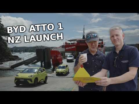 BYD Atto 1 Waiheke Island Challenge with Rog from The Rock | Absolute Chaos