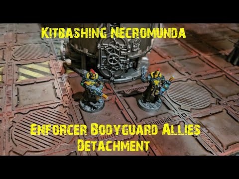 How to Kitbash an Awesome Necromunda Enforcer Companion Detachment