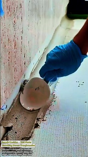 Smooth Precision – Wall Plaster Smoothing Process Transformation