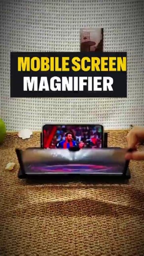 Mobile Screen Magnifier | 3D Phone Screen Amplifier for Movies, Videos & Gaming