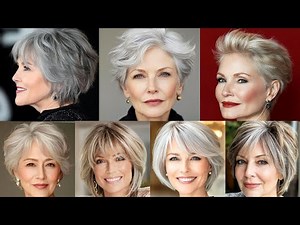 40 Best Short Hairstyles for Women Over 50 with Thin Hair | 2025’s Most Flattering Looks!🔥