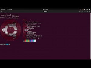 Custom Linux Terminal Header ASCII Art Using figlet || Koder Cafe
