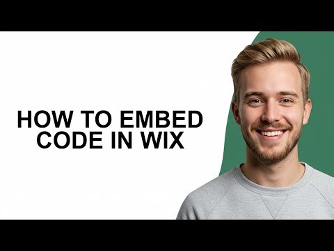 How to Embed Code in Wix - NEW! Step by Step