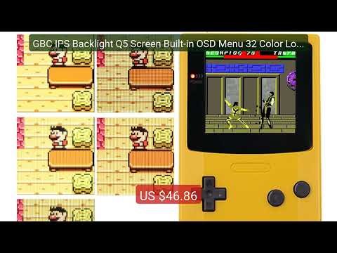 GBC IPS Backlight Q5 Screen Built-in OSD Menu 32 Color Logo Change ... — Top Rated 2026 | Buy Now!