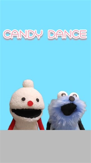 手作りスンスンとノンノンでCANDY DANCE踊ってみたよ😆#パペットスンスン #スンスン #ノンノン #手作り #dance #CANDYDANCE