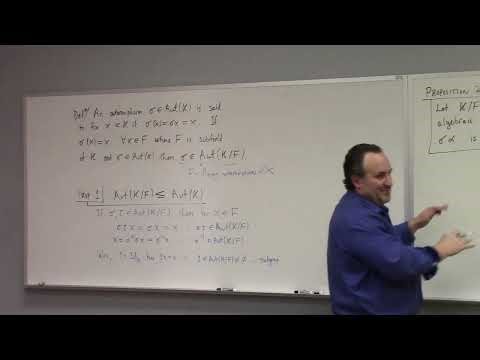 Abstract Algebra II: Galois Extensions and Group, beginning definitions, 3-11-26