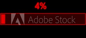 Loading screen 35% cyberpunk style. 20% Bar Chart Animation loading icon .red color on black background . Stock Video