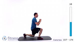 15 Minute Total Body HIIT Workout - Advanced Bodyweight Exercises to Burn Fat Fast