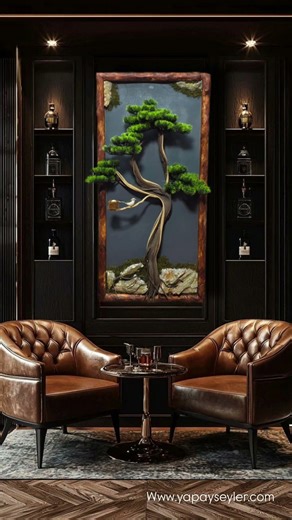 bonsai yapay ağaç yapılışı