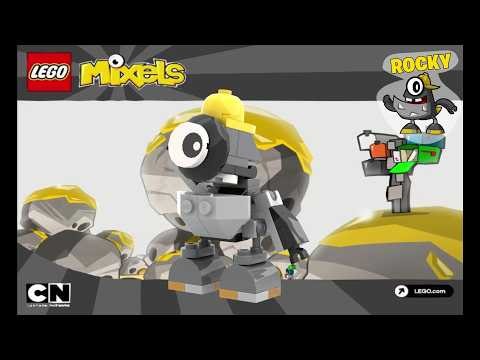 How to Build LEGO Rocky Mixels MOC Tutorial By RetroMaster94