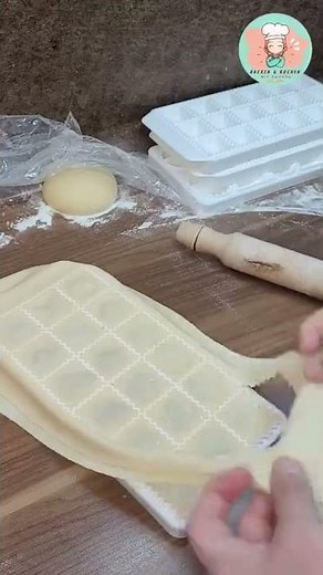 Ravioli Former / Tortellini Maker / Manti Maker / Shish Barak Teig Former #shorts