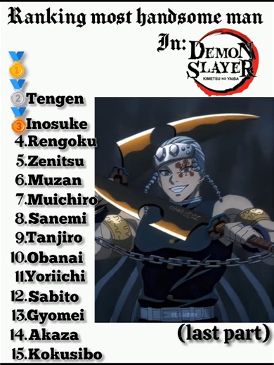 Top 15 Most Handsome Characters in Demon Slayer