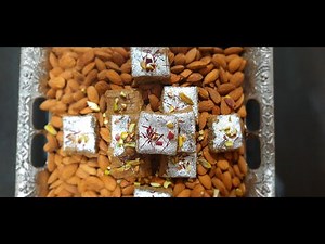 Badam Burfi Recipe l Almond Burfi Recipe l Badam Katli Recipe l बादाम की बर्फी