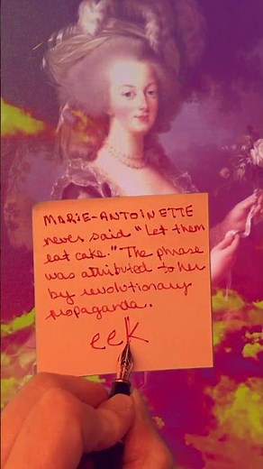 🟡 MARIE ANTOINETTE's "Let them eat cake" | Eek History