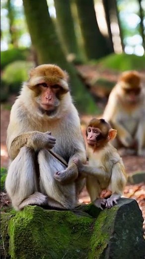 Discover the Untamed Beauty of Barbary Macaques in Their Natural Kingdom 🐒