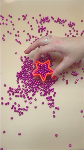 💛📿Beads and Mold: Reverse Magic Show! #dominomarble #beads #asmr