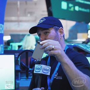 The Intel Compute Card is so small, it fits inside your sock or pocket! #IntelatPAX #IntelGaming | Intel