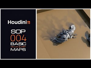 Houdini Basic SOP 004 - Vellum Softbody and Wetmaps #vellum #houdini #softbody