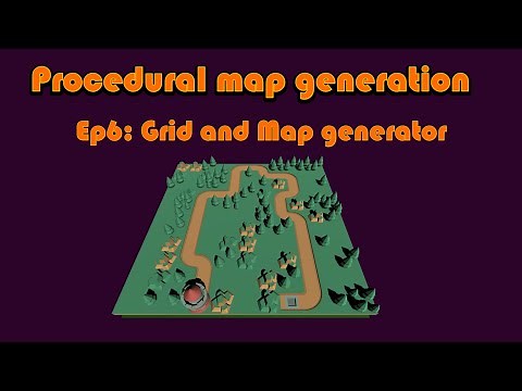 Unity Procedural Map - Ep6 Grid and MapGenerator