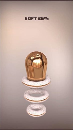 INSANE 0% vs 100% Soft Body Simulation in Cinema4D