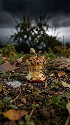 The Life Cycle of an Apple: Seed to Fruit 🍎🌱 #amazingnature #lifecycle