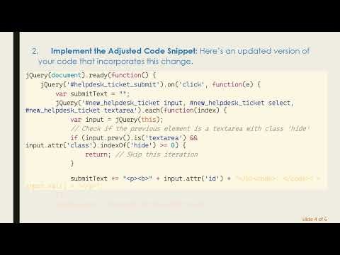 Mastering continue in jQuery Loops