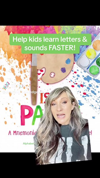 Embedded Mnemonics Alphabet Book: Teach Letters & Sounds Faster