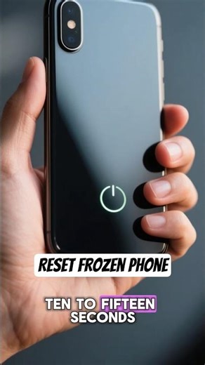 How to reset a frozen phone without removing the battery