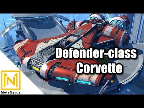 IN-DEPTH Look Inside the Defender-class Light Corvette - Star Wars Old Republic Ships
